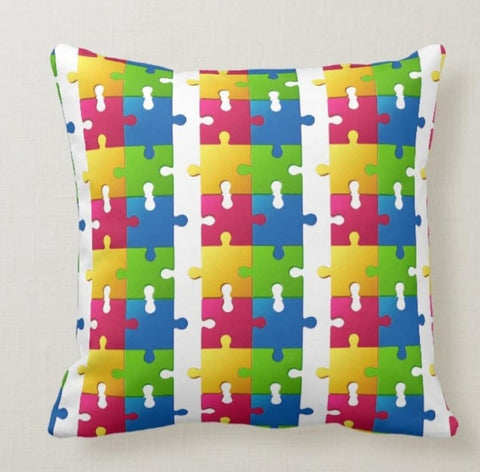 Kids Pillow Cover|Decorative Lumbar Pillow|Summer Trend Cushion|Kids Bedding Home Decor|Housewarming Cushion Case|Colorful Throw Pillow Top