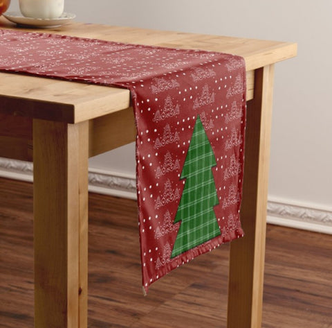 Christmas Table Runners|High Quality Xmas Table Runner|Red Green Home Decor|Farmhouse Table Decor|Winter Decor|Christmas Runner Tablecloths