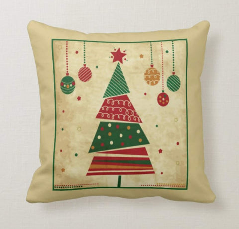 Christmas Pillow Covers|Xmas Bell Decor|Winter Pillow Case|Xmas Gift Ideas|Outdoor Pillow Cover|Housewarming Gift|Christmas Tree Decor