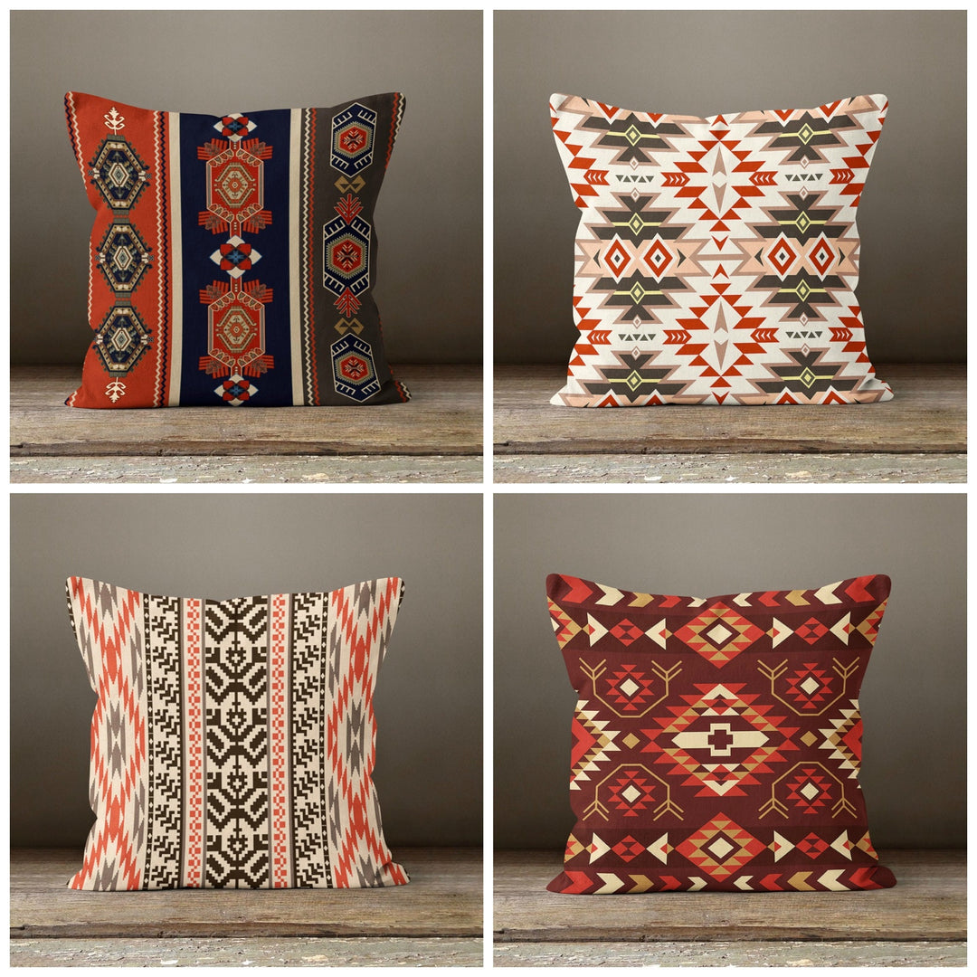Decorative Terracotta Pillow Case – Akasia - Main Image