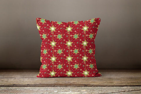 Christmas Pillow Covers|Xmas Red Bird Decor|Winter Decorative Pillow Case|Xmas Throw Pillow|Snowflake Pillow|Cardinal Bird Xmas Home Decor