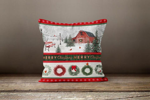 Christmas Pillow Covers|Xmas Farmhouse Cushion Case|Decorative Winter Pillow Case|Xmas Home Decor|Xmas Gift Ideas|Xmas Deer Tree Cover