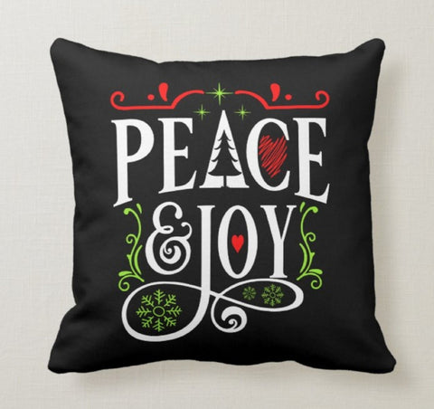 Christmas Pillow Top|Xmas Deer Cushion|Decorative Winter Pillow Case|Xmas Joy Throw Pillow|Buffalo Check Pillow|Xmas Ornament Pillow Cover