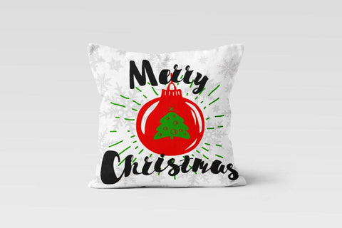 Christmas Pillow Covers|Merry Xmas Decor|Winter Trend Pillow Case|Xmas Gift Idea|Holly Jolly Pillow|Housewarming Gift|Christmas Throw Pillow