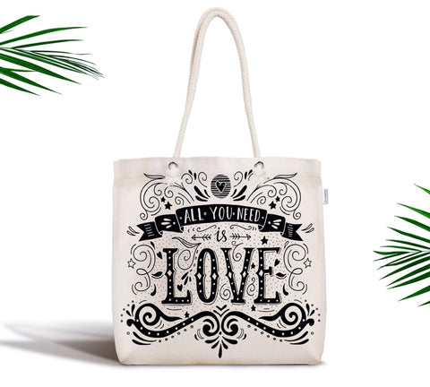 Love Fabric Shoulder Bag|Valentine&
