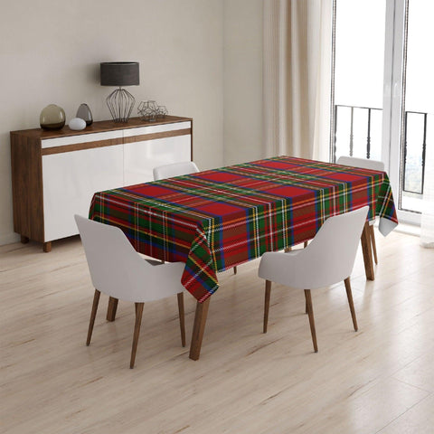 Christmas Table Cloths|Rectangle Home Decor Table Cloth|Housewarming Red Xmas Table Cover|Kitchen Table Decor|Red Rose Outdoor Table Cloth