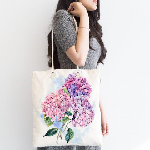 Floral Shoulder Bag|Fabric Handbag with Flowers|Colorful Floral Handbag|Rose Beach Tote Bag|Summer Trend Rosy Messenger Bag|Gift for Her