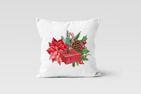 Christmas Pillow Covers|Merry Christmas Cushion Case|Winter Decorative Pillow|Xmas Home Decor|Xmas Gift Ideas|Cardinal Bird Pillow Cover