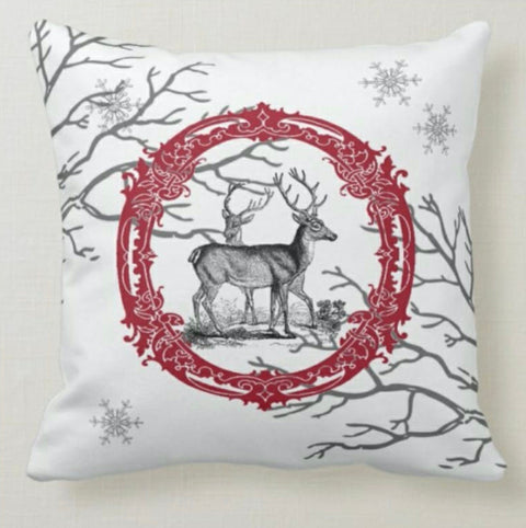Winter Trend Pillow Covers|Cute Snowman Decor|Snowflake Pillow Case|Let It Snow Pillow|Housewarming Throw Pillow|Decorative Winter Decor