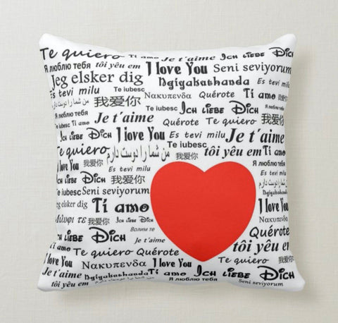 Love Throw Pillow Covers|Valentine&