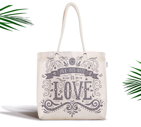 Love Fabric Shoulder Bag|Valentine&