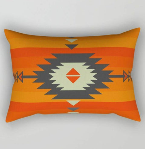 Authentic Rug Pillow Case|American Heritage|Outdoor Pillowtop|Native Couch Cushion|Native Pillow Case|Geometric Decor|Pillow Cover 14x14