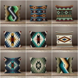 Outdoor Pillowcase|Aztec Print Cushion|Navajo Pillow Case|Ethnic Pillow Top|Aztec Geo Pillow|Aztec Pillow Cover|Antique Style Pillow Case