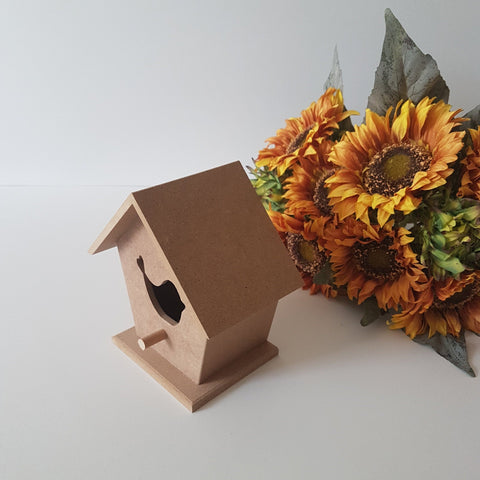 Unfinished Wooden Bird Shaped House|Ready to Paint, Varnish, Decoupage|Custom Unfinished Wood DIY Supply|Handcraft|Housewarming Gift