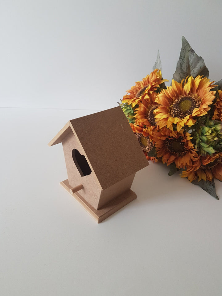 Unfinished Wooden Heart Shaped House|Wooden Decor|Ready to Paint, Varnish, Decoupage|Custom Unfinished Wood DIY Supply|Wood Art|Housewarming