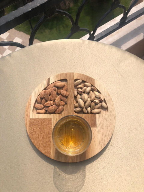 Wooden Whiskey Plate |Wooden Decor|Nut Platter|Custom Table Decor|Serving Tray|Wooden Plate|Home Decor|Gift for her|Housewarming Gift