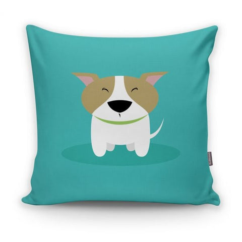 Cute Dog Kid Pillow Cover|Decorative Kid Cushion Case|Cartoon Inspired Home Decor|Housewarming Cushion Cover|Children&