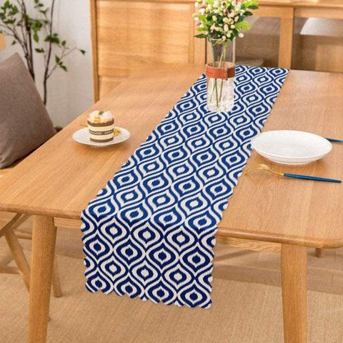 IKAT Design Placemat & Table Runner|Geometric Table Top|Set of 2 Supla Table Mat|Round American Service Dining Underplate and Coasters