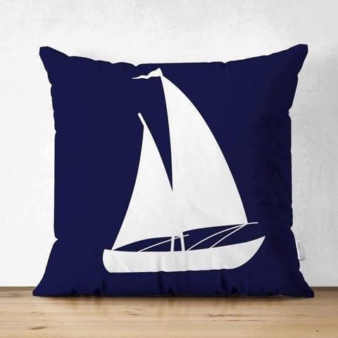 Beach House Pillow Cover|High Quality Coastal Cushion Case|Decorative Marine Throw Pillow|Summer Trend Pillow Top|Nautical Cushion Cover