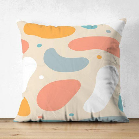 Abstract Pillow Cover|High Quality Suede Onedraw Cushion Case|Decorative Stone Drawing Pillow Cover|Modern Style Silhouette Cushion Cover