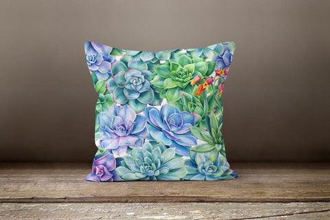Cactus Pillow Covers|Cactus Cushion Case|Decorative Lumbar Pillow Case|Boho Bedding Decor|Succulent Home Decor|Floral Cactus Throw Pillow