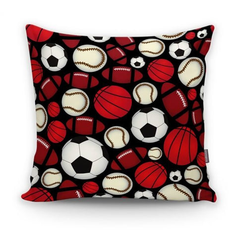 Balls Pillow Cover|Colorful Kid Cushion Case|Decorative Kid Pillow Top|Housewarming Cushion Cover|Children&