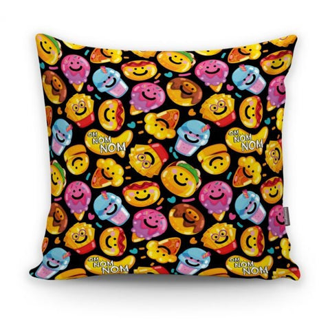 Kid Pillow Cover|Stationery Cushion Case|Colorful Emoji Pillow Cover|Ladybug Cushion Cover|Animal Print Pillow|Children&
