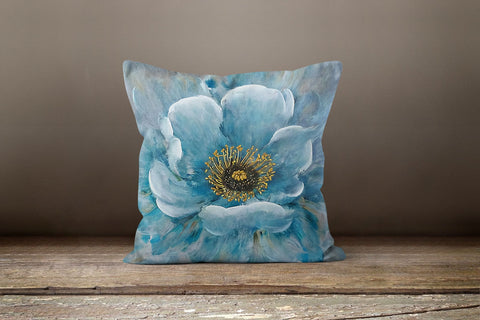 Floral Pillow Cover|Succulent Pillow Cover|Green and Purple Pillow Case|Decorative Cushion Case|Bedding Home Decor|Housewarming Pillow Cover