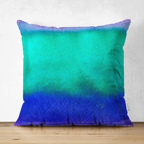 Abstract Pillow Cover|Modern Design Suede Pillow Case|Vivid Colors Home Decor|Decorative Pillow Case|Farmhouse Style Authentic Pillow Case