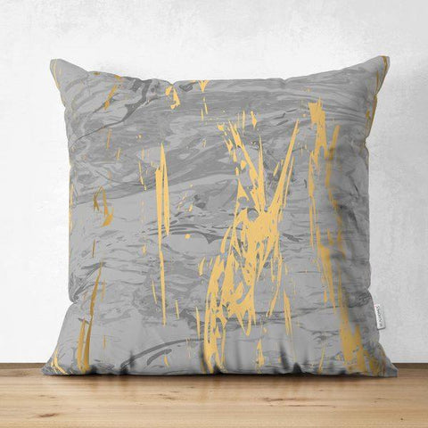 Marble Pillow Cover|Modern Design Suede Pillow Case|Abstract Cushion Cover|Decorative Pillow Case|Farmhouse Style Authentic Pillow Cover