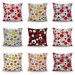 Balls Pillow Cover|Colorful Kid Cushion Case|Decorative Kid Pillow Top|Housewarming Cushion Cover|Children's Throw Pillow Case|Gift for Kids