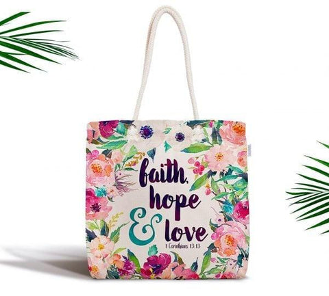 Floral Shoulder Bag|Fabric Handbag with Flowers|Boho Handbag|Rose Beach Tote Bag|Summer Trend Rosy Gift for Her|Floral Bird Messenger Bag