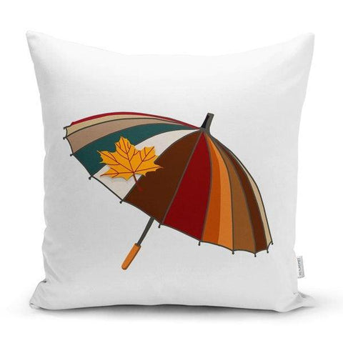 Fall Trend Pillow Cover|Autumn Cushion Case|Dry Leaves Throw Pillow|Floral Pumpkin Pillow Top|Housewarming Farmhouse Outdoor Throw Pillow