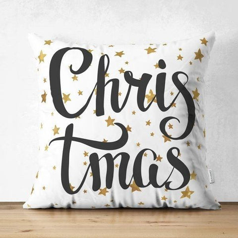 Christmas Pillow Cover|Merry Christmas Home Decor|Suede Winter Trend Pillow Case|Housewarming Xmas Gift Idea|Christmas Throw Pillow Cover