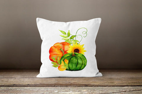 Fall Trend Pillow Cover|Pumpkin Throw Pillow Top|Autumn Cushion Case|Pumpkin Harvest Home Decor|Housewarming Farmhouse Style Pillow Cover