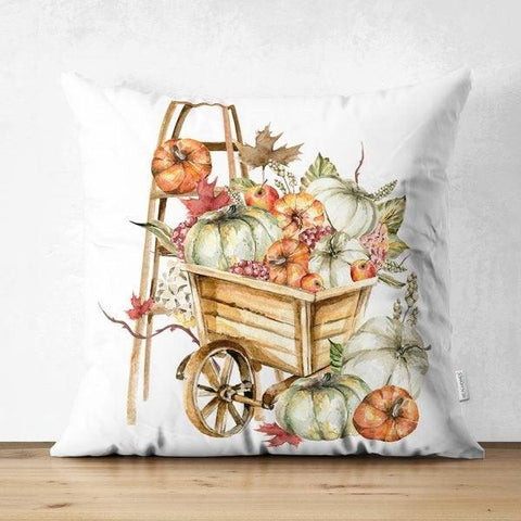 Hello Autumn- Woven Pillow