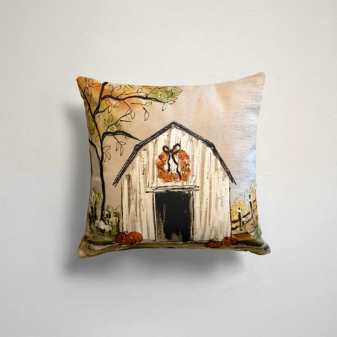 Fall Trend Pillow Cover|Pumpkin Throw Pillow Top|Autumn Cushion Case|Hello Fall Arrow Home Decor|Be Thankful Farmhouse Style Pillow Cover
