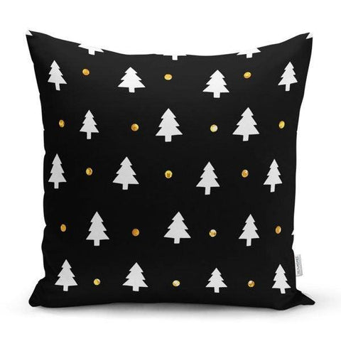 Christmas Pillow Cover|Christmas Tree Home Decor|Winter Trend Cushion Cover|Housewarming Xmas Gift Idea|Christmas Tree Throw Pillow Cover