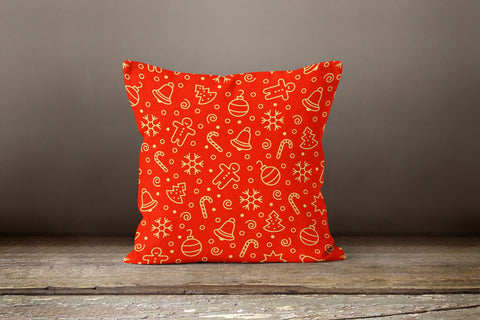 Winter Trend Pillow Cover|Xmas Ornaments Home Decor|Xmas Deer Pillow Case|Xmas Themed Housewarming Throw Pillow|Decorative Winter Cushion