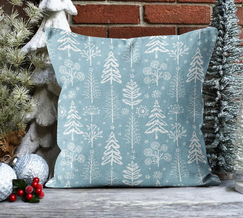 Christmas Pillow Covers|Xmas Tree Cushion Case|Decorative Winter Pillow Case|Pine Tree Throw Pillow|Outdoor Pillow Cover|Xmas Themed Pillow