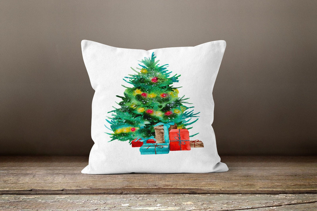 Christmas Pillow Covers|Xmas Tree Decor|Winter Decorative Pillow Case|Xmas Tree Throw Pillow|Outdoor Pillow Cover|Christmas Home Decor