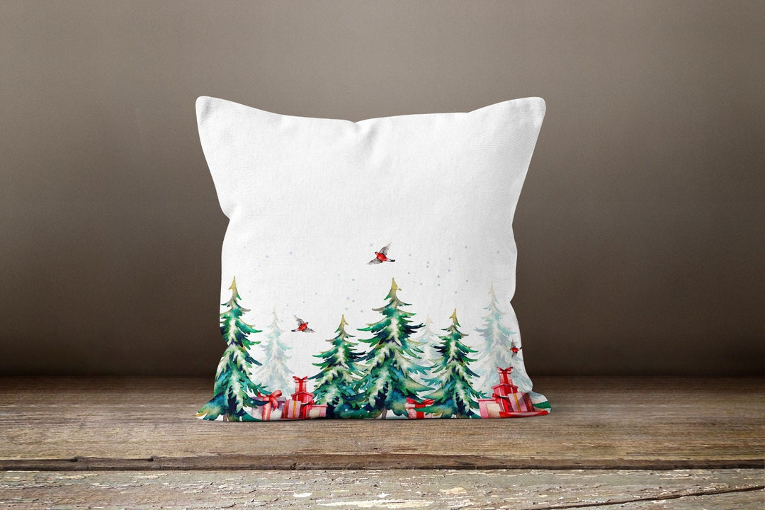 Christmas Pillow Covers|Xmas Tree Decor|Winter Decorative Pillow Case|Xmas Tree Throw Pillow|Outdoor Pillow Cover|Christmas Home Decor