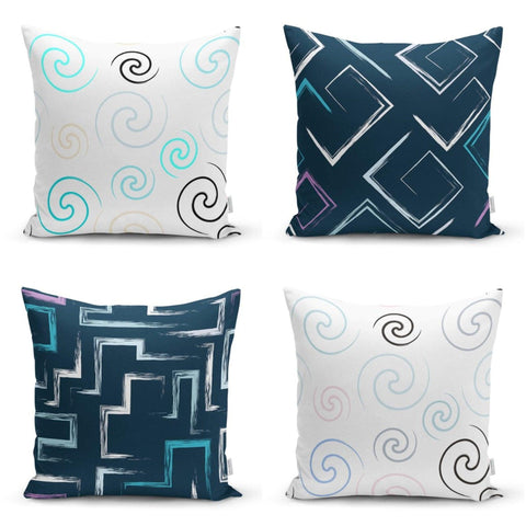 Abstract Pillow Cover|Modern Design Pillow Case|Abstract Geometric Cushion Cover|Decorative Pillow Case|Farmhouse Style Authentic Pillow Top