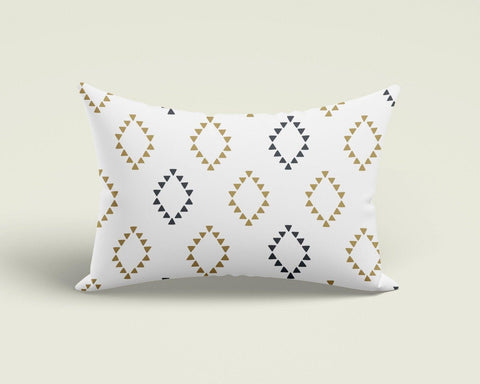 Nordic Scandinavian Pillow Cover|Southwestern Cushion Case|Rug Design Rectangle Pillow Case|Aztec Print Rectangle Pillow Top|Ethnic Pillow