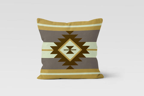 Rug Design Pillow Cover|Southwestern Cushion Case|Decorative Aztec Print Ethnic Home Decor|Farmhouse Style Geometric Outdoor Pillow Case