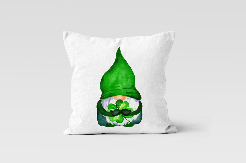 Christmas Pillow Cover|Green Dwarf Santa Claus Xmas Decor|Decorative Winter Pillow Case|Xmas Throw Pillow|Gnome Pillow Cover|Outdoor Pillow