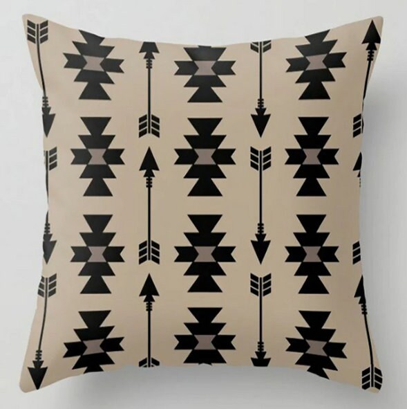 Pillow Cover 12x12|Aztec Collection|Pillow For Bedroom|Santa Fe Pillow|Outdoor Pillow Sham|Rug Pillow Covers|Pillow Cover 22x22|Boho Pillow
