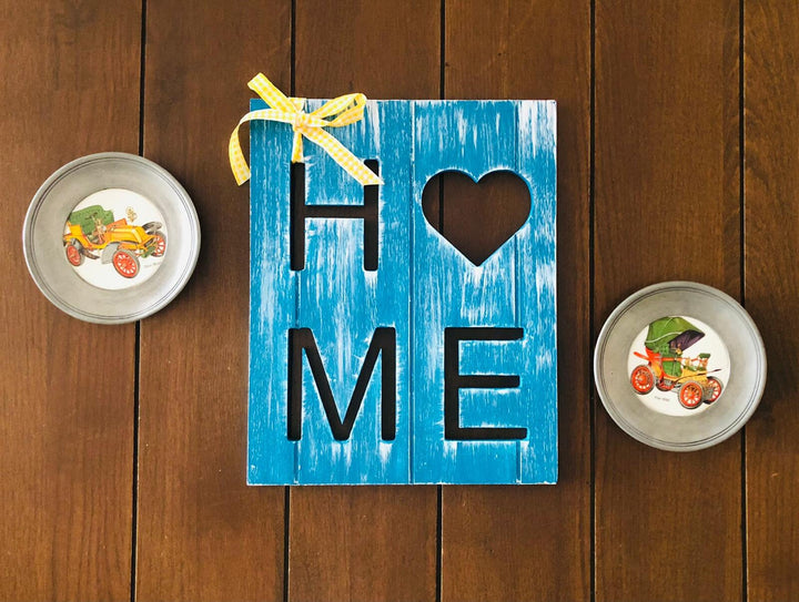 Hand Painted Home Decor|Heart Shaped Wooden Decor|Custom Table Decor|Acrylic Painting|Original Home Decor|Handmade Art|Housewarming Gift