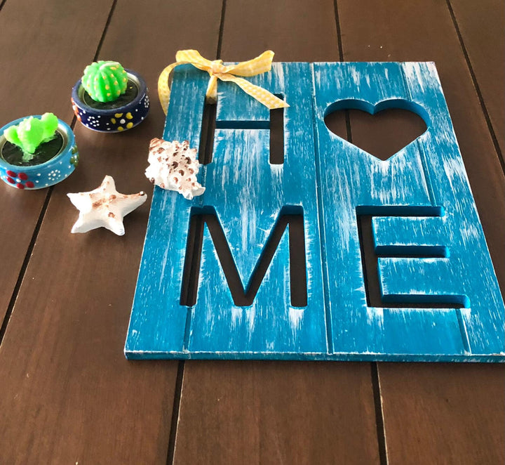 Hand Painted Home Decor|Heart Shaped Wooden Decor|Custom Table Decor|Acrylic Painting|Original Home Decor|Handmade Art|Housewarming Gift