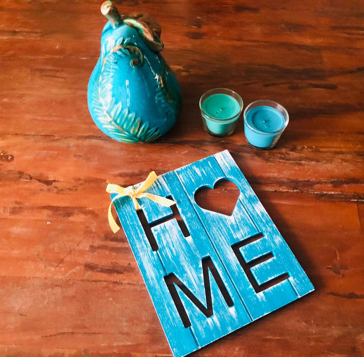 Hand Painted Home Decor|Heart Shaped Wooden Decor|Custom Table Decor|Acrylic Painting|Original Home Decor|Handmade Art|Housewarming Gift